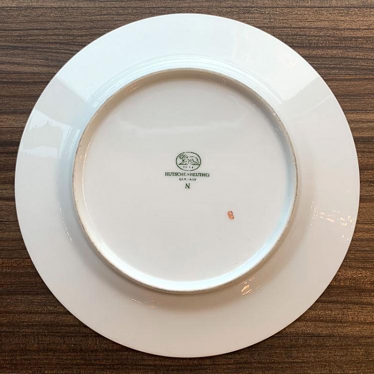 Винтажная тарелка Роза XI Vintage Plate Rosier XI Medium
