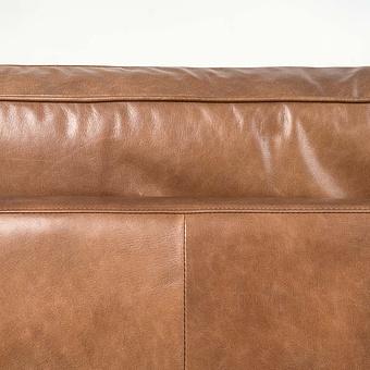 Двухместный диван Minister 2 Seater RM натуральная кожа Brown Franco - ракурс 9