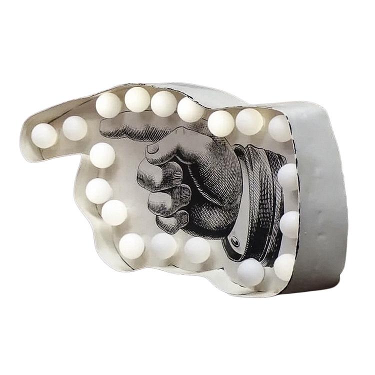 Арт-объект с подсветкой Указательный палец Index Finger Sign With Light