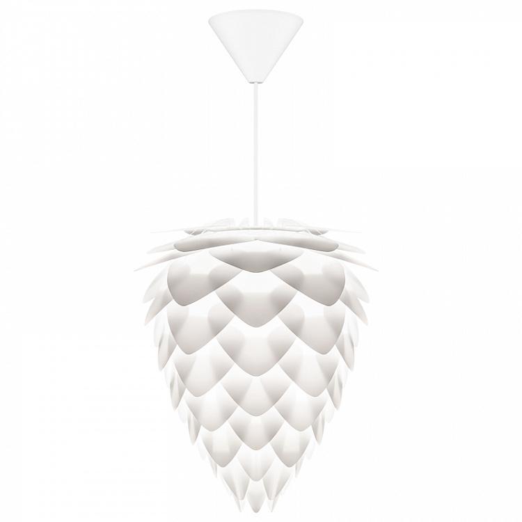 Подвесной светильник Кония на белом проводе, S Conia Hanging Lamp With White Cord Mini