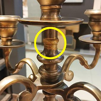Подсвечник Chateau Candleholder 5 Arms discount - ракурс 4