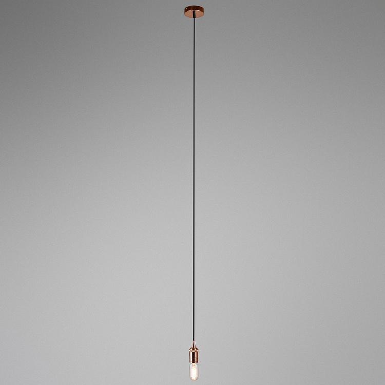 Подвесной светильник Билл, розовое золото Hanging Lamp Base Bill, Pink Gold E27