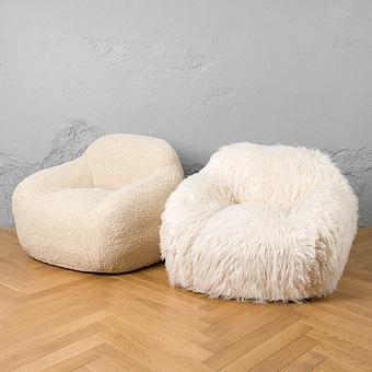 Кресло Snuggy Chair искусственный мех Shearling Natural - ракурс 10