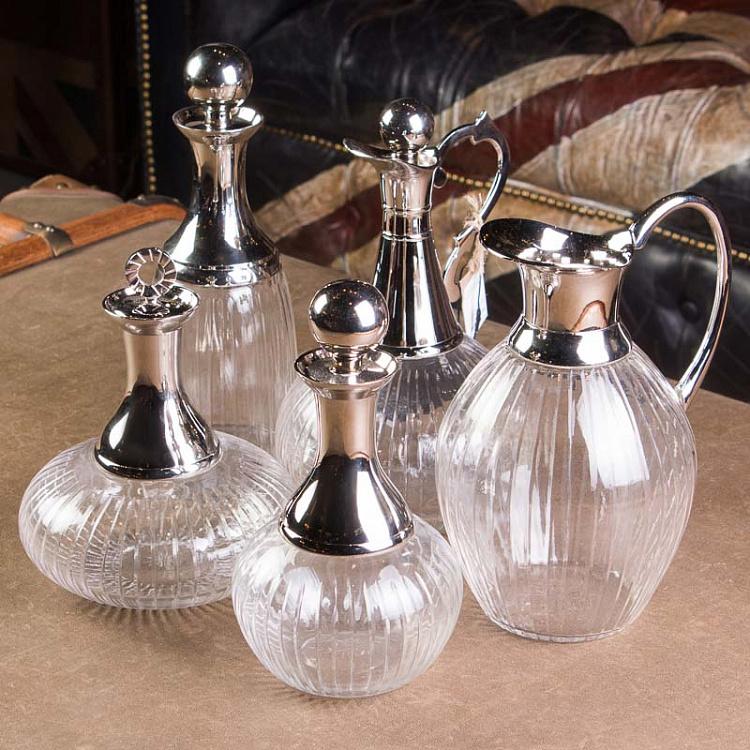 Набор из пяти графинов Set Of 5 Decanters