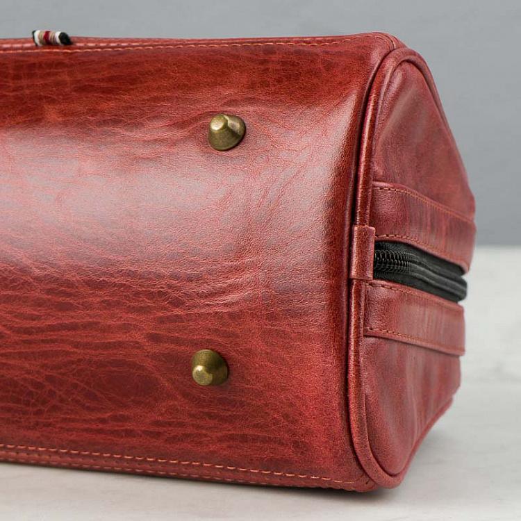 Рубиновый кожаный несессер Pocket, Mogok Rubens