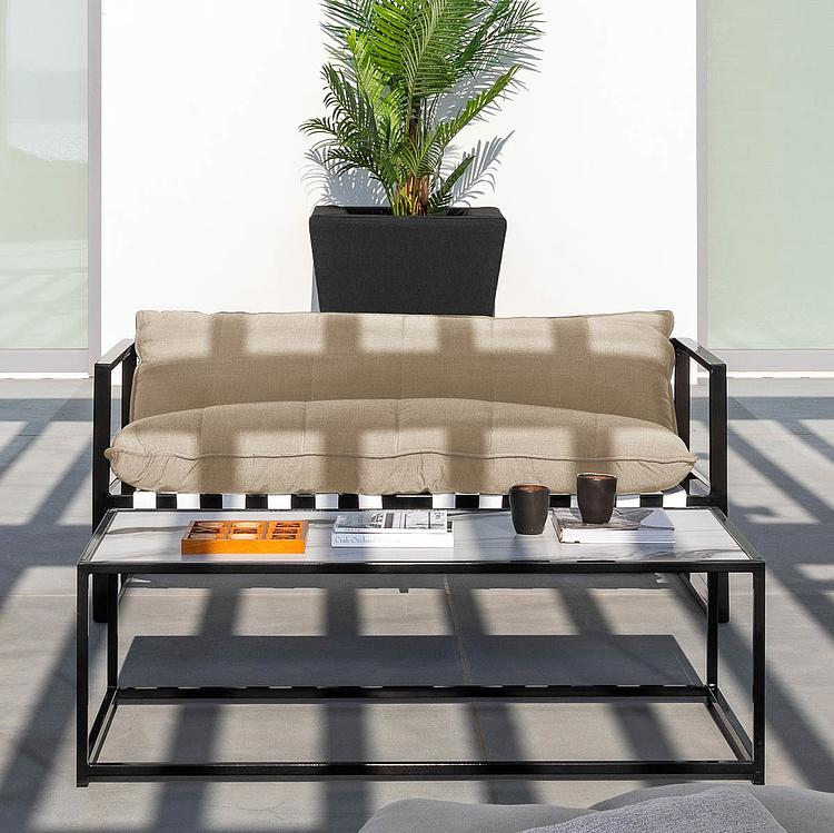 Двухместный садовый диван Риф Reef 2 Seater, Black