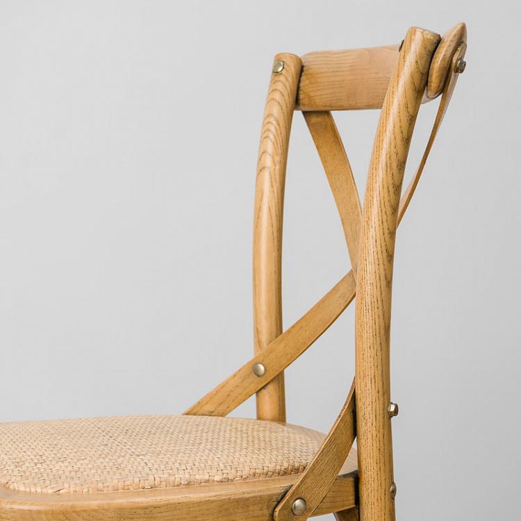 Барный стул Сильви естественного цвета Silvie Barstool Natural