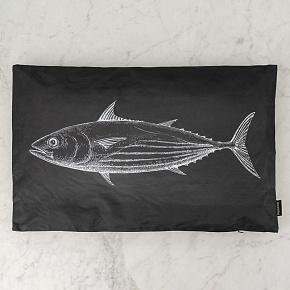 Декоративная подушка Cushion Fish Black
