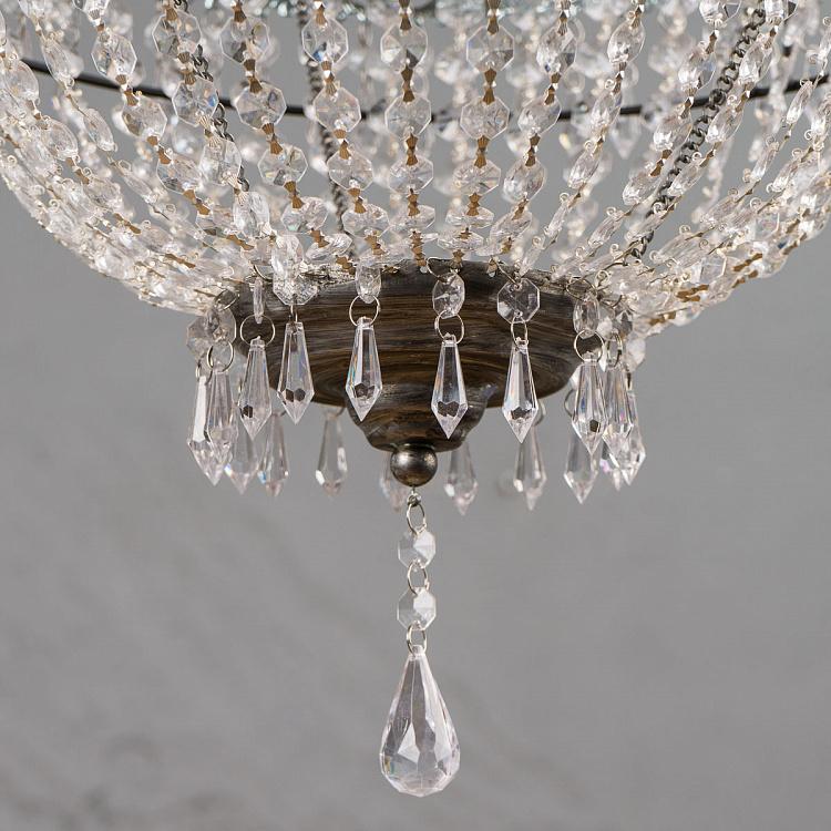 Люстра на 3 лампочки Кристалл Crystal Ceiling Lamp 3 Lights