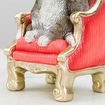 Статуэтка Cat On Armchair - ракурс 7