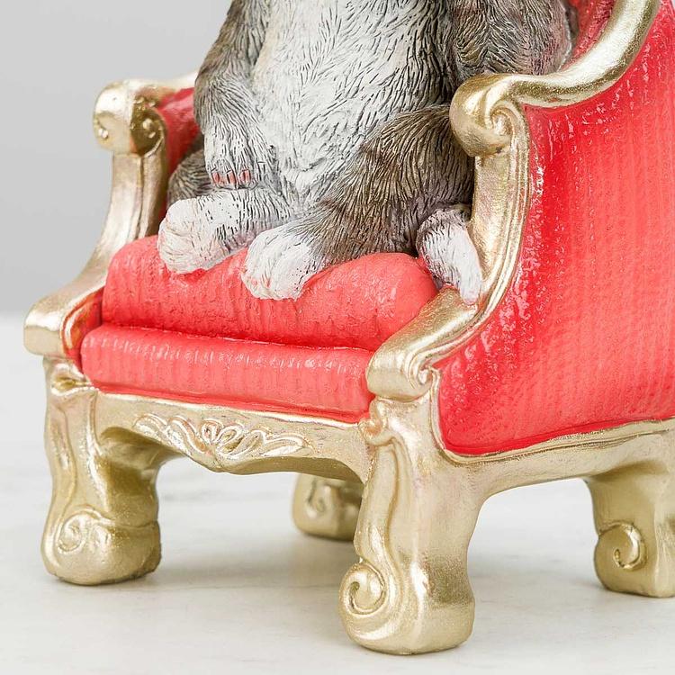 Статуэтка Cat On Armchair - ракурс 7