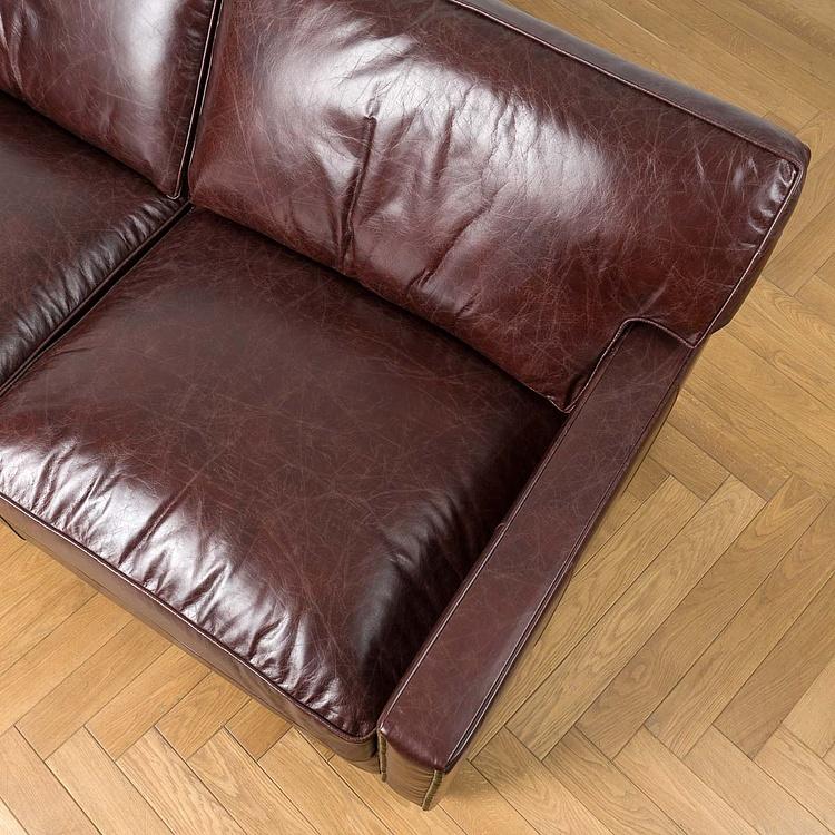 Раскладной двухместный кожаный диван-кровать Виконт Уильям Люкс Viscount William 2 Sleeper Lux Leather