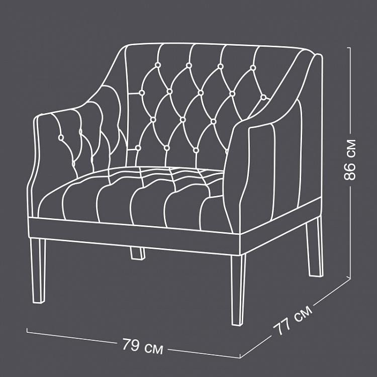 Кресло Кабинет Cabinet 1 Seater PF