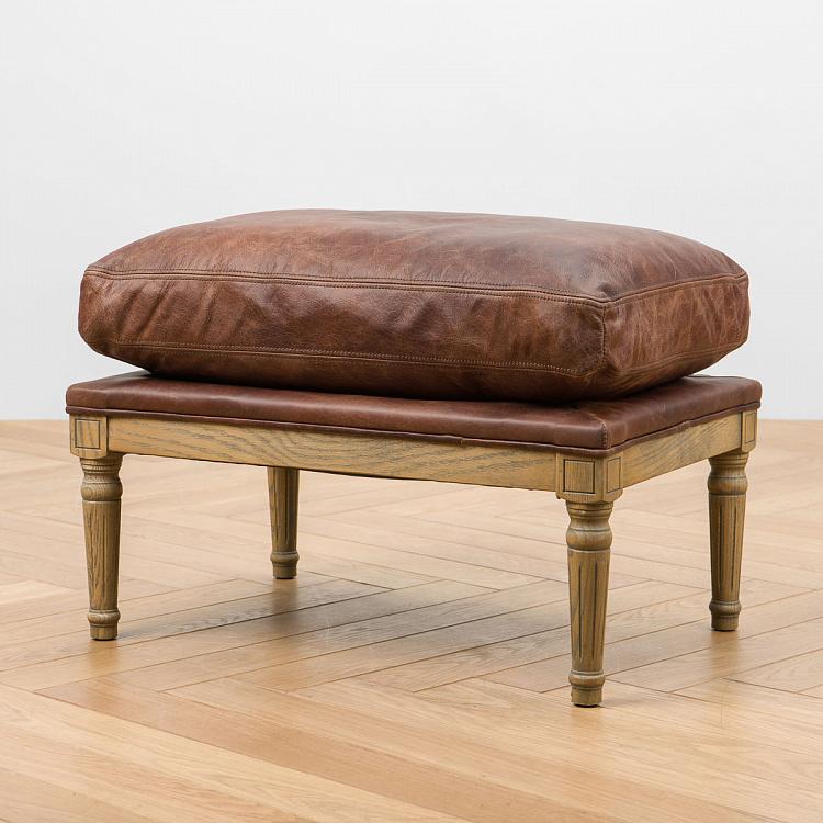 John Footstool, Oak Brown