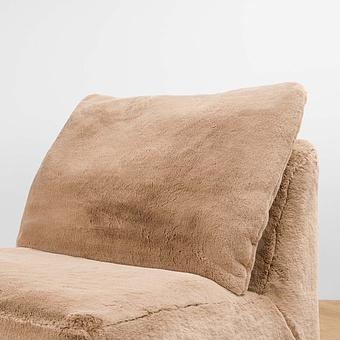 Кресло Lomfy Chair искусственный мех Big Bear Taupe - ракурс 6