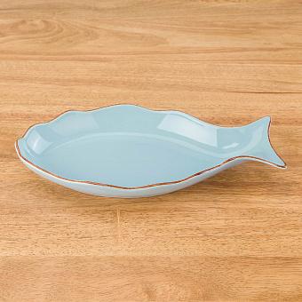 Dory Fish Plate Large Blue