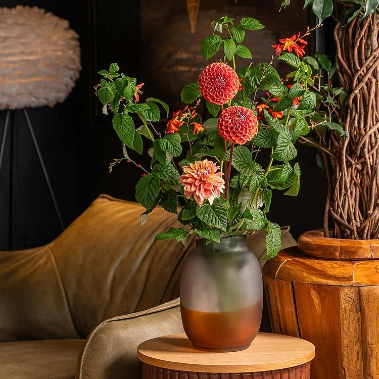 Ваза ручной работы Нормандия Normand Handcrafted Glass Vase