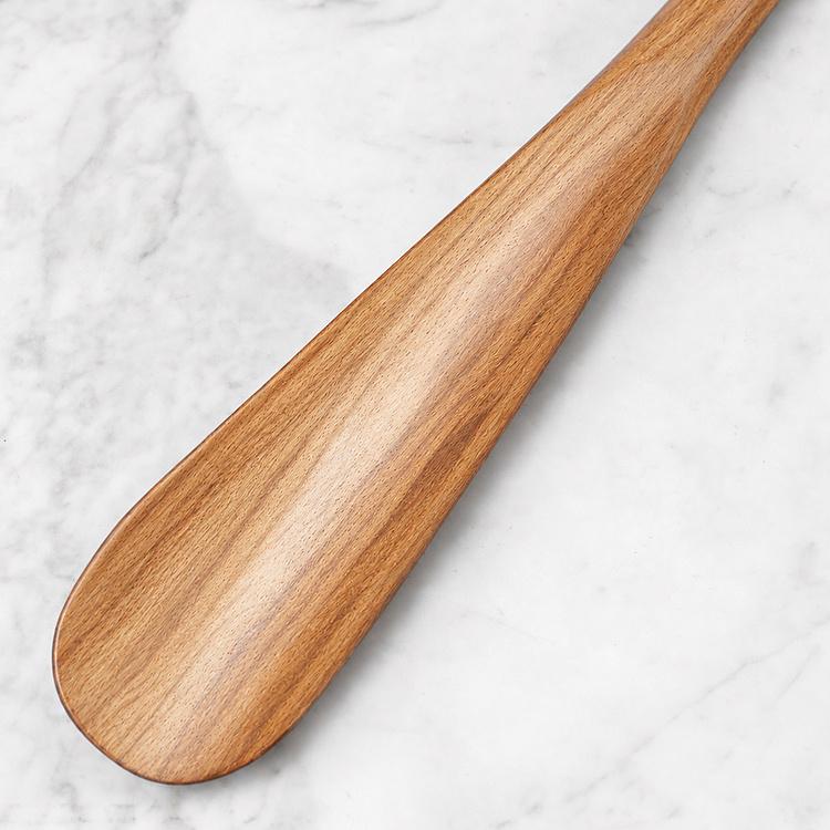 Ложка для обуви Shoehorn Mango Wood And Brass 2 - ракурс 2