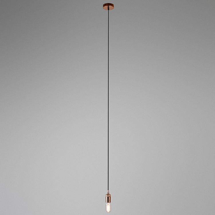 Подвесной светильник Билл, розовое золото Hanging Lamp Base Bill, Pink Gold E27
