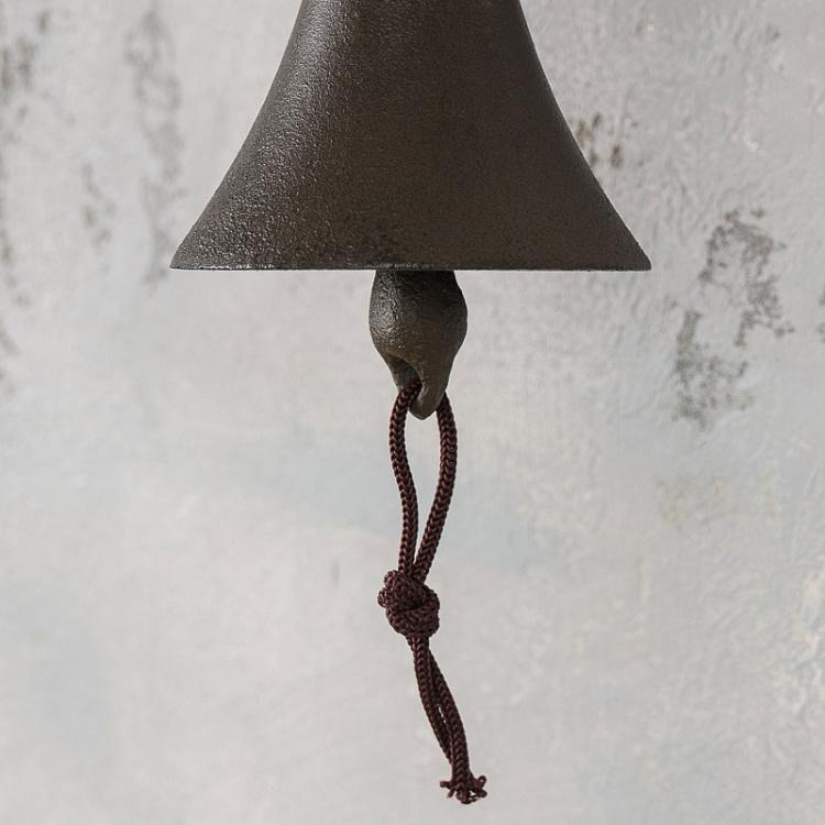 Настенный металлический колокольчик Wall Bell With Bird