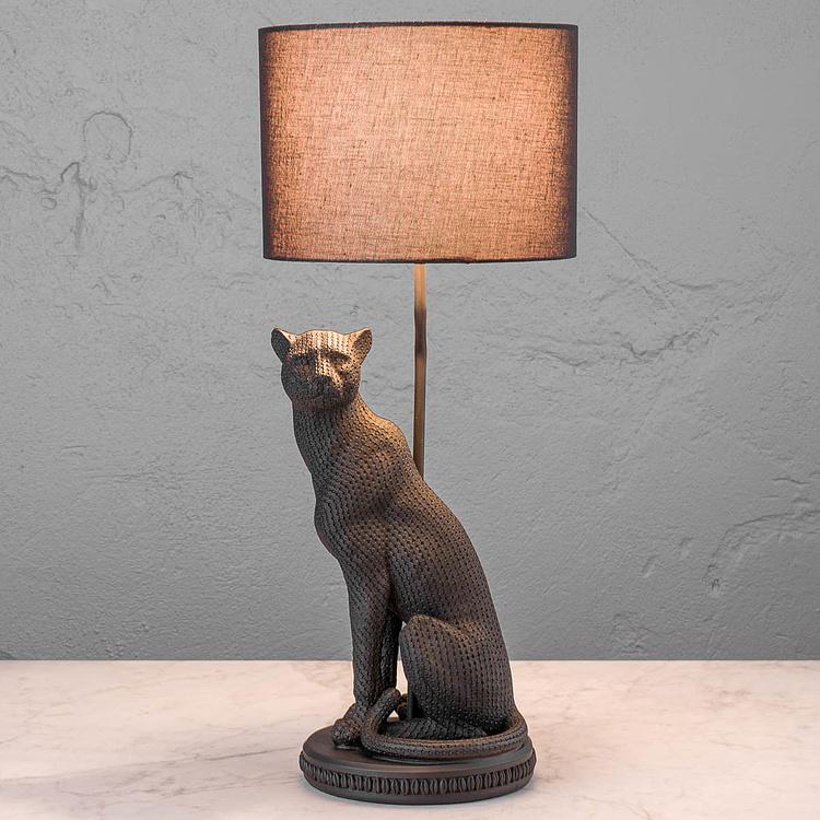 Black Panther Bagheera Lamp With Shade