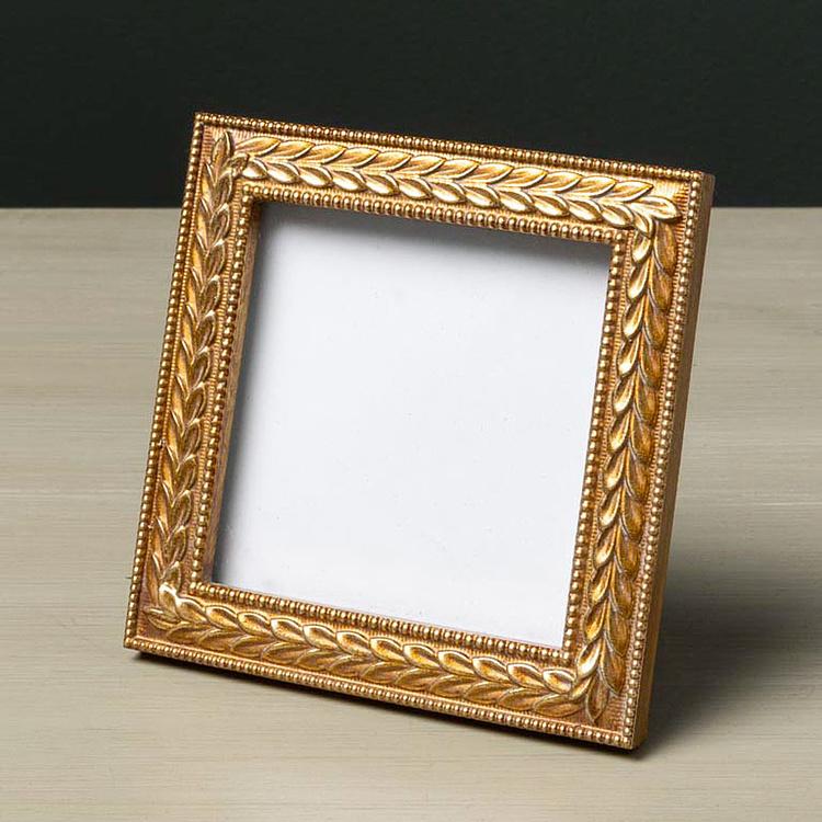 Flowery Photo Frame Square