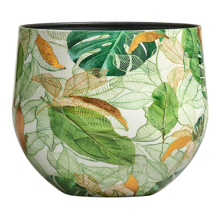 Кашпо Effectory Savage Garden Bowl Pot Botanical Large