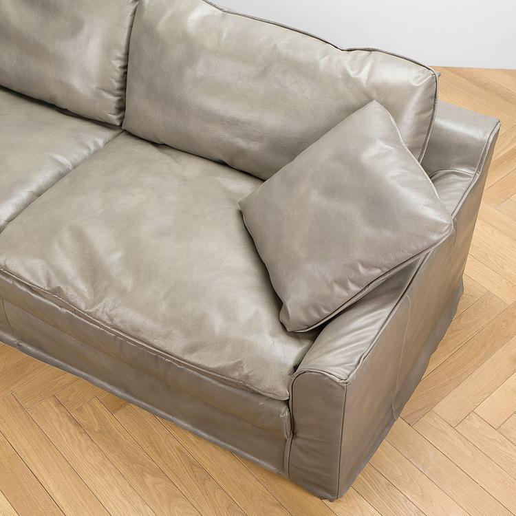 Трёхместный кожаный диван Луизиана Louisiana 3 Seater Leather RM