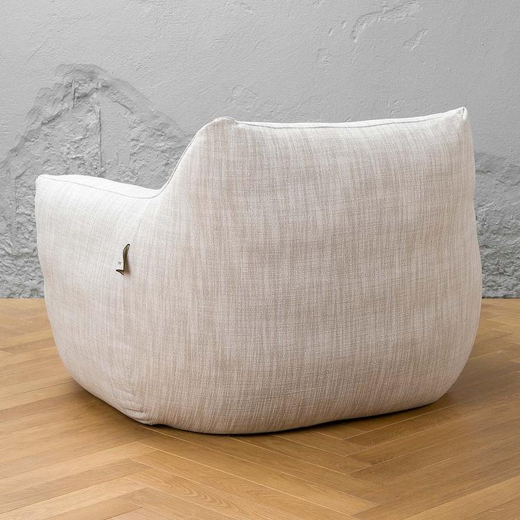 Кресло Summer Snug Chair Mark II лён Prime Washed Linen Flax - ракурс 4