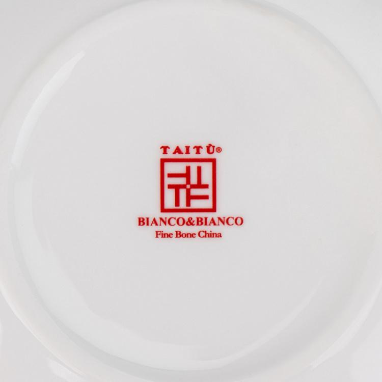 Суповая тарелка Белое на Белом Bianco And Bianco Soup Plate