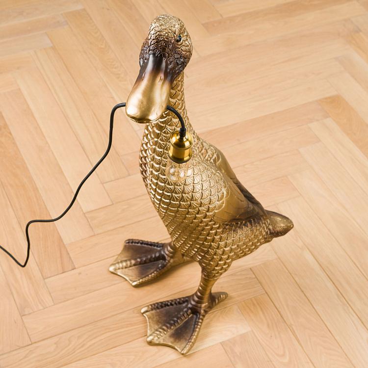 Напольная лампа Золотая утка Floor Lamp Golden Duck