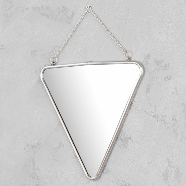 Треугольное зеркало с цепью-подвесом Single Mirror With Chain