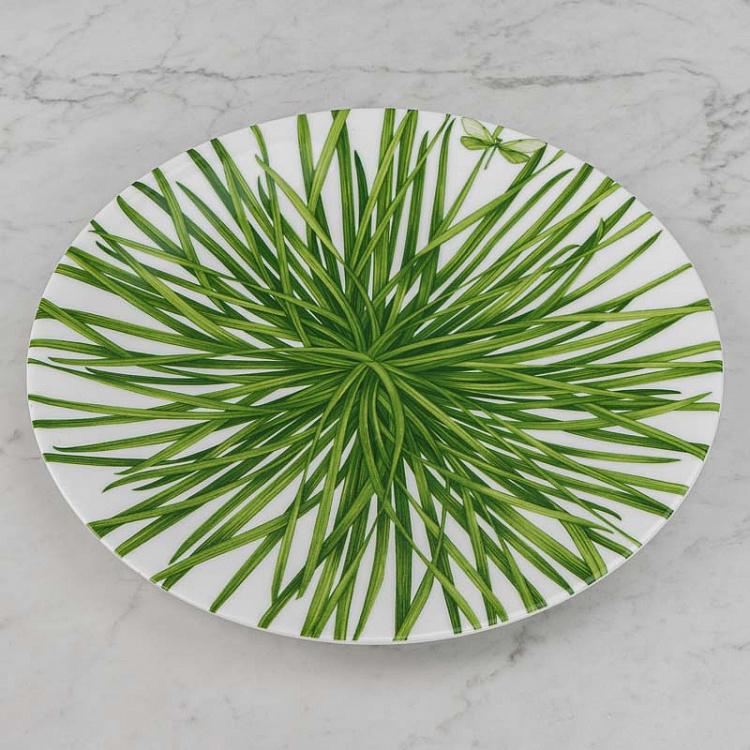 Life In Green Serving Plate