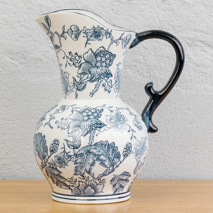 Кувшин с синей росписью Milk Jar Blue Painted