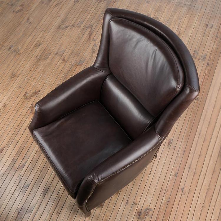 Кресло Челси, тёмные ножки Chelsea 1 Seater, Antique Wood