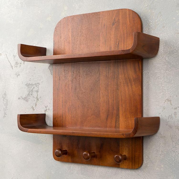 Двойная настенная полка Пагода Pagode Double Wall Shelf