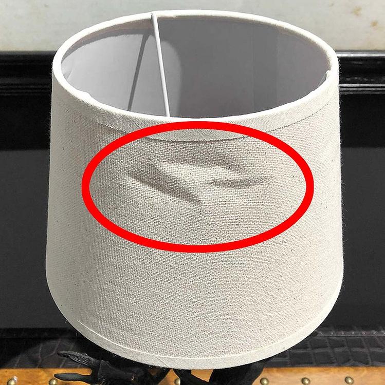 Настольная лампа с льняным абажуром Два зайца дисконт Table Lamp 2 Lievres With Shade discount