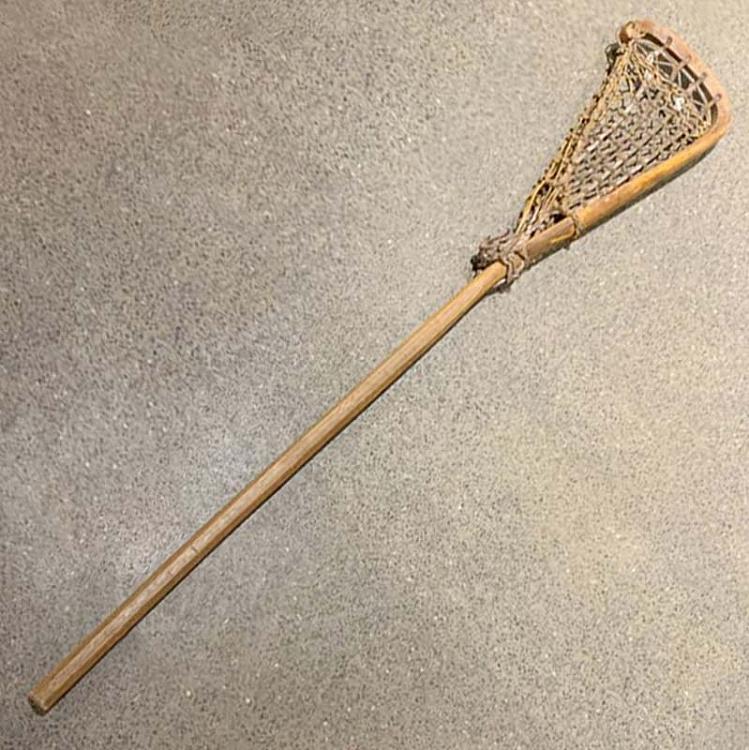 Винтажная клюшка для игры в лакросс 1 Vintage Lacrosse Netz 1