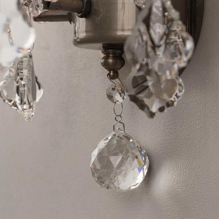 Бра Хрустальное Crystal Sconce