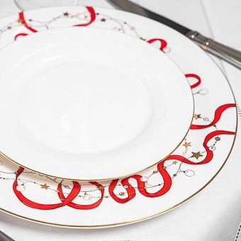 Тарелка New Year Pine Dinner Plate 1