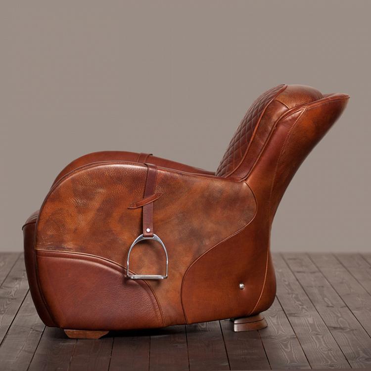 Кресло со стременами Saddle Easy Chair