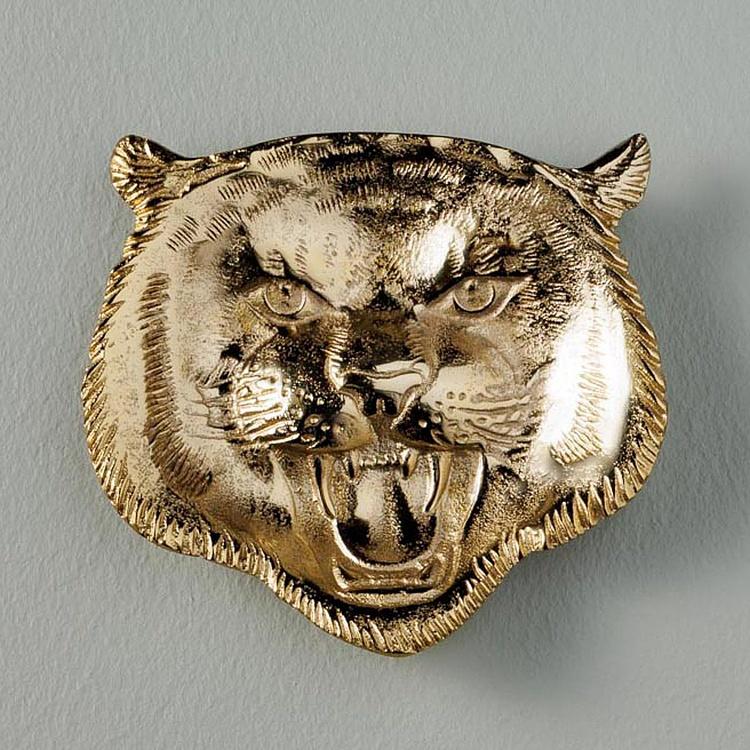 Подставка для мелочей в виде Головы тигра Tiger Head Trinket Tray Gold