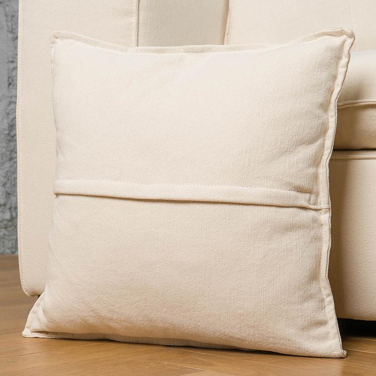 Трёхместный льняной диван Сити, ножки цвета латуни City 3 Seater, Brass Metal Linen RM