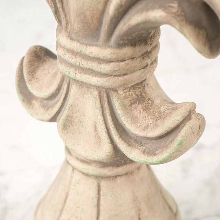 Статуэтка Керамическая лилия Ceramic Lily Grey