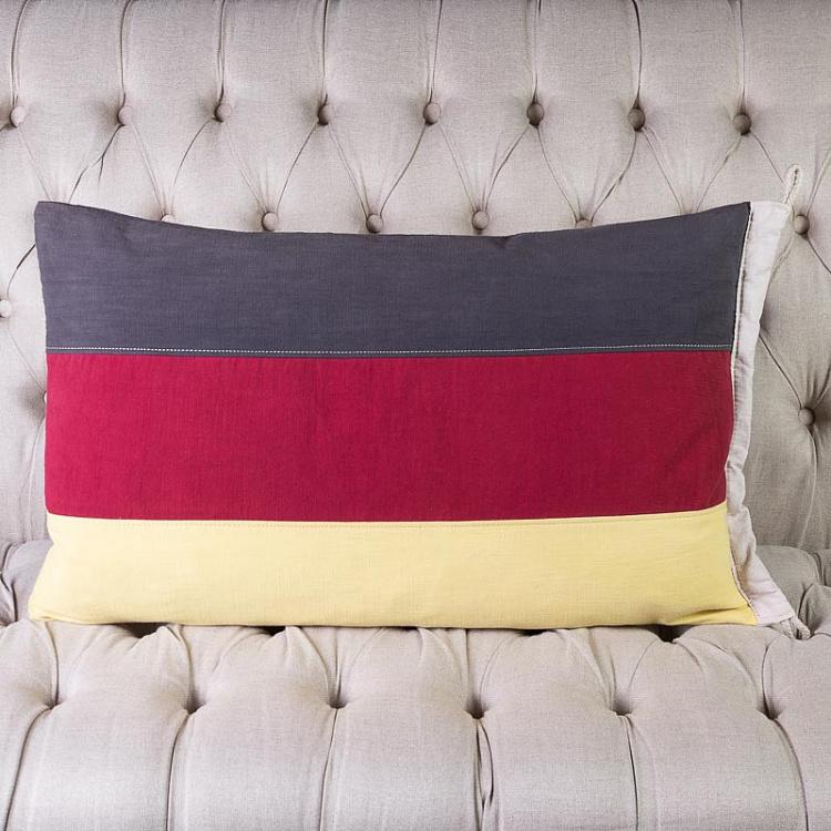 Декоративная подушка с флагом Германии, S Flag Cushion Germany Small