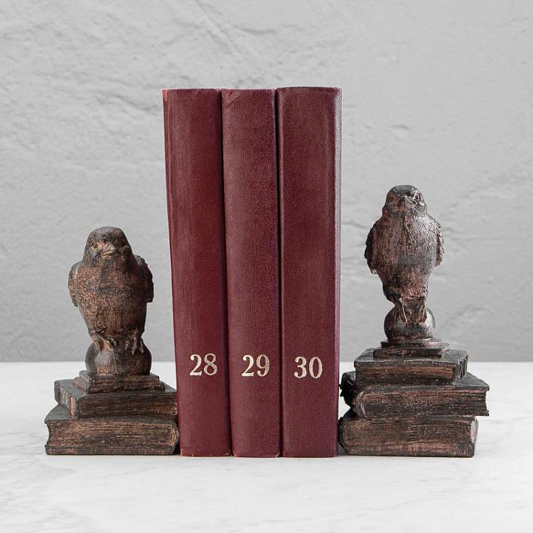 Набор из двух держателей для книг Птицы Bookend Birds