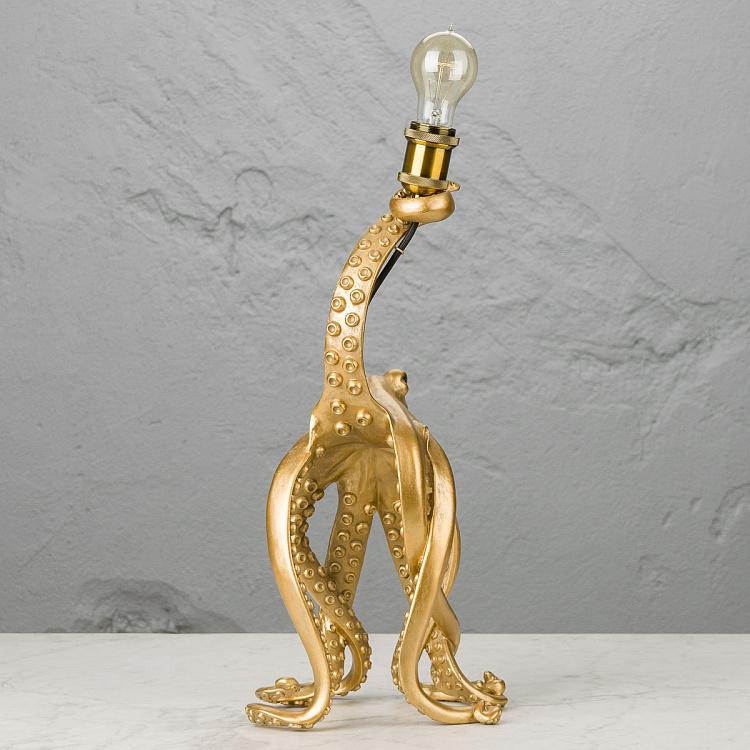 Настольная лампа Золотой осьминог Отто Table Lamp Golden Octopus Otto