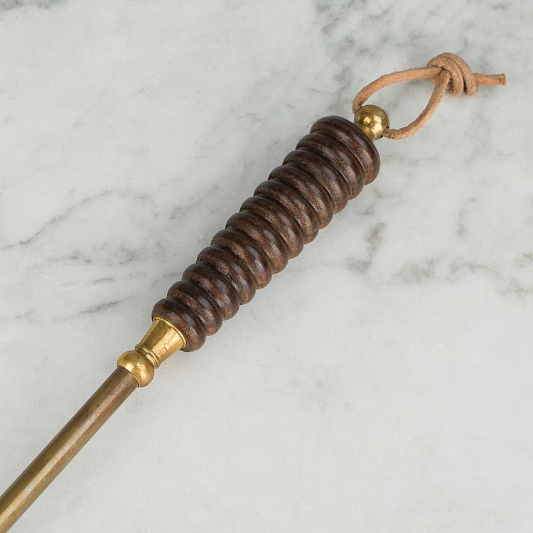 Ложка для обуви с деревянной ручкой Wooden Handle Shoehorn