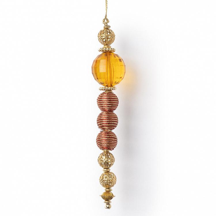 Gold Pendant From Balls 13 cm