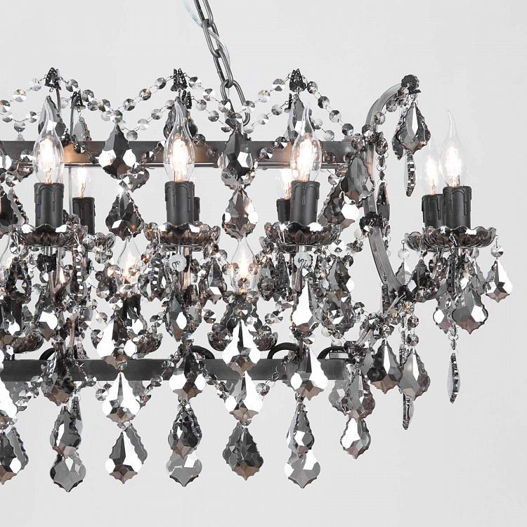 Прямоугольная Хрустальная люстра, S Crystal Rectangle Chandelier Small